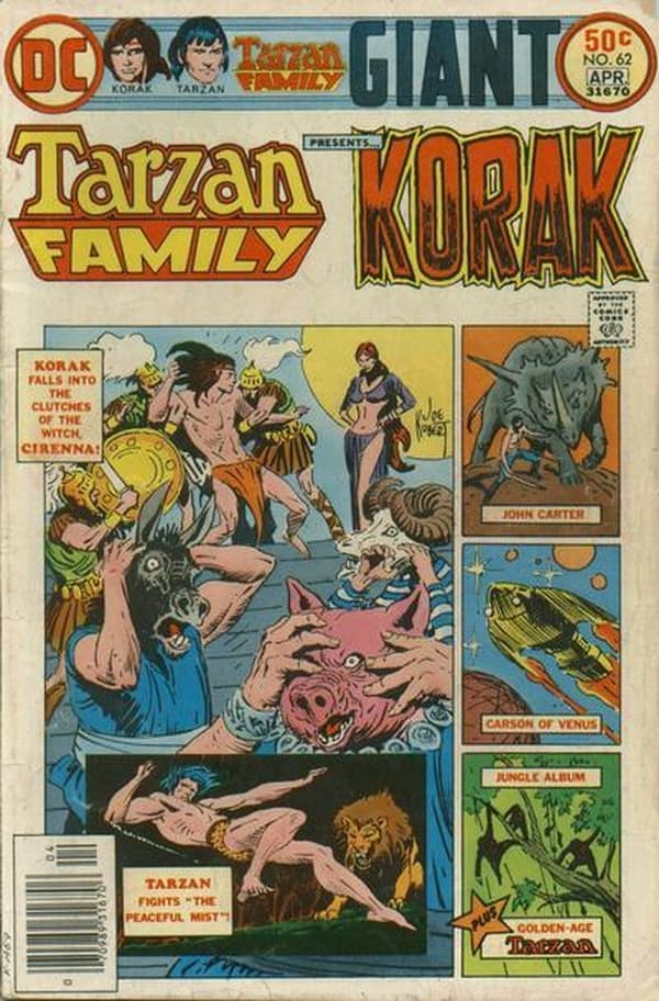 The Tarzan Family #62 cover
