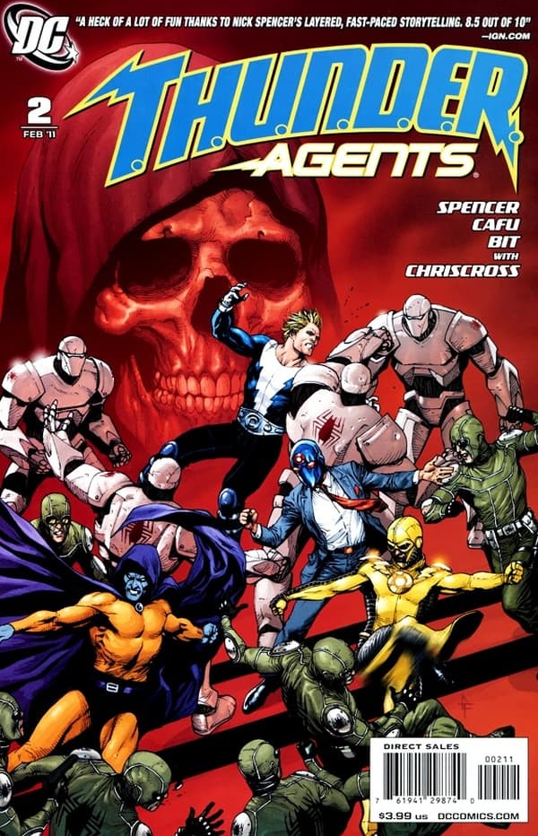 T.H.U.N.D.E.R. Agents #2 cover