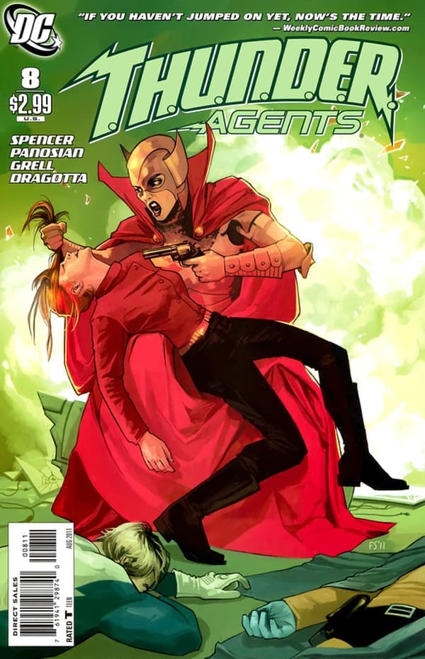 T.H.U.N.D.E.R. Agents #8 cover