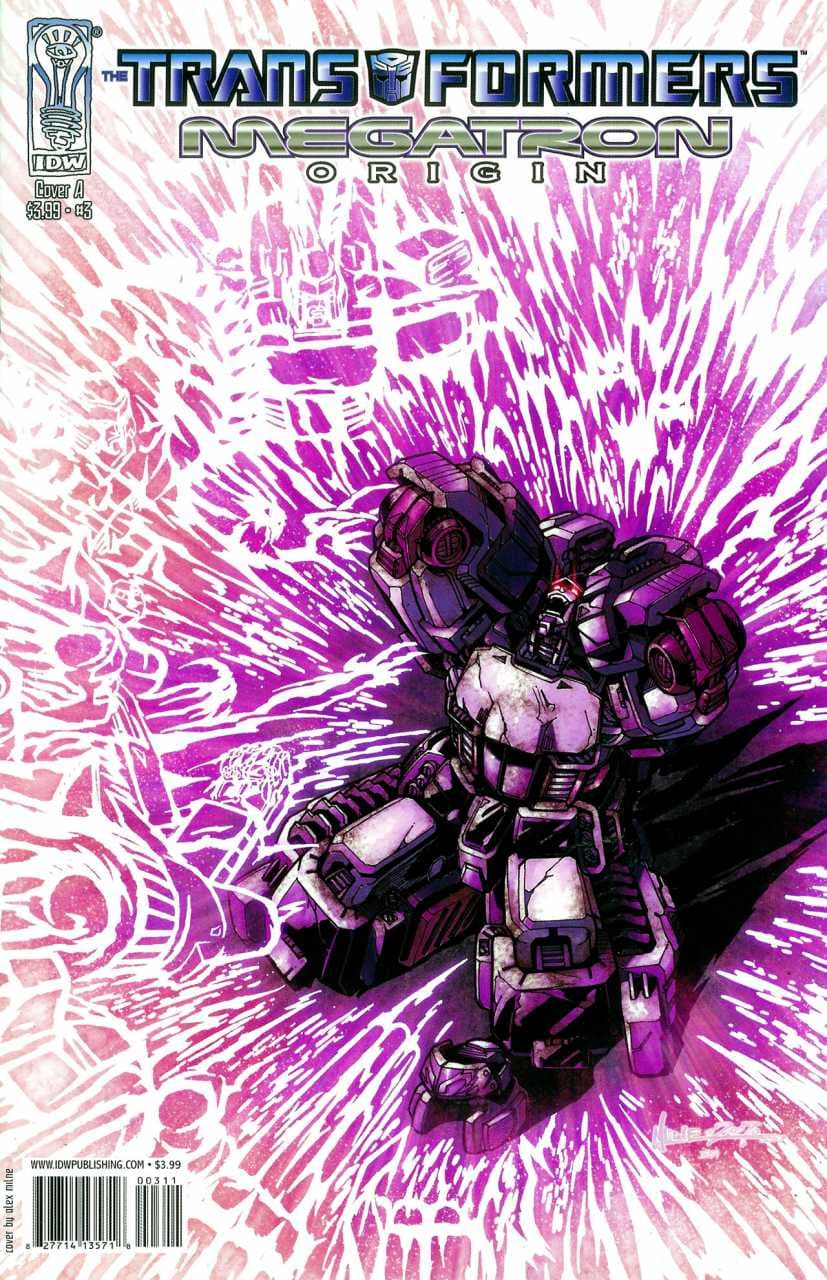 The Transformers: Megatron Origin #3 cover