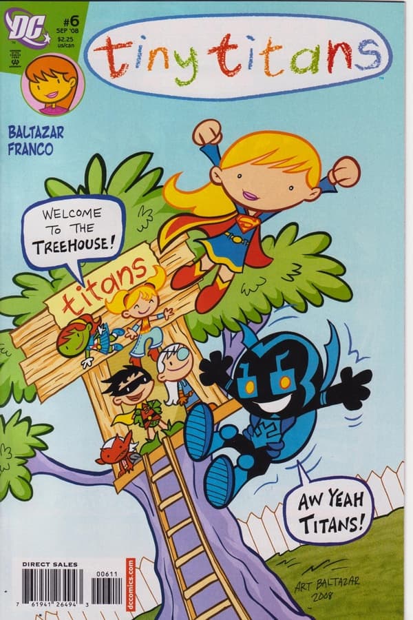 Tiny Titans #6 cover