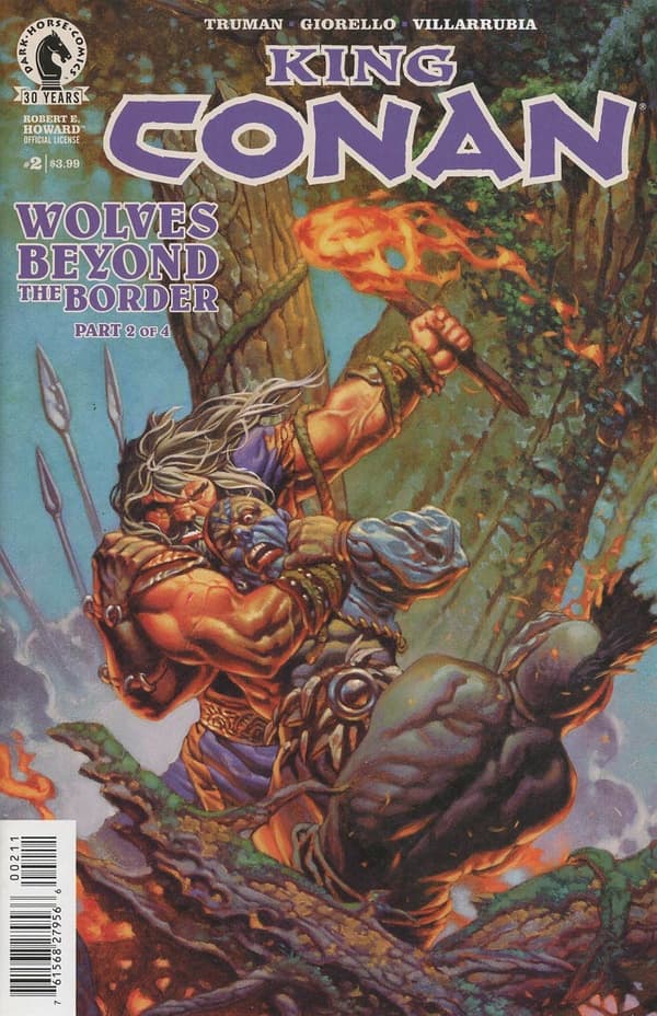 King Conan: Wolves Beyond the Border #2 cover