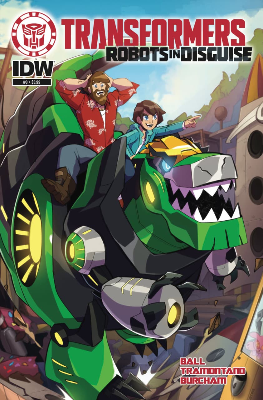 The Transformers: Robots in Disguise [Animated Series] #3 cover