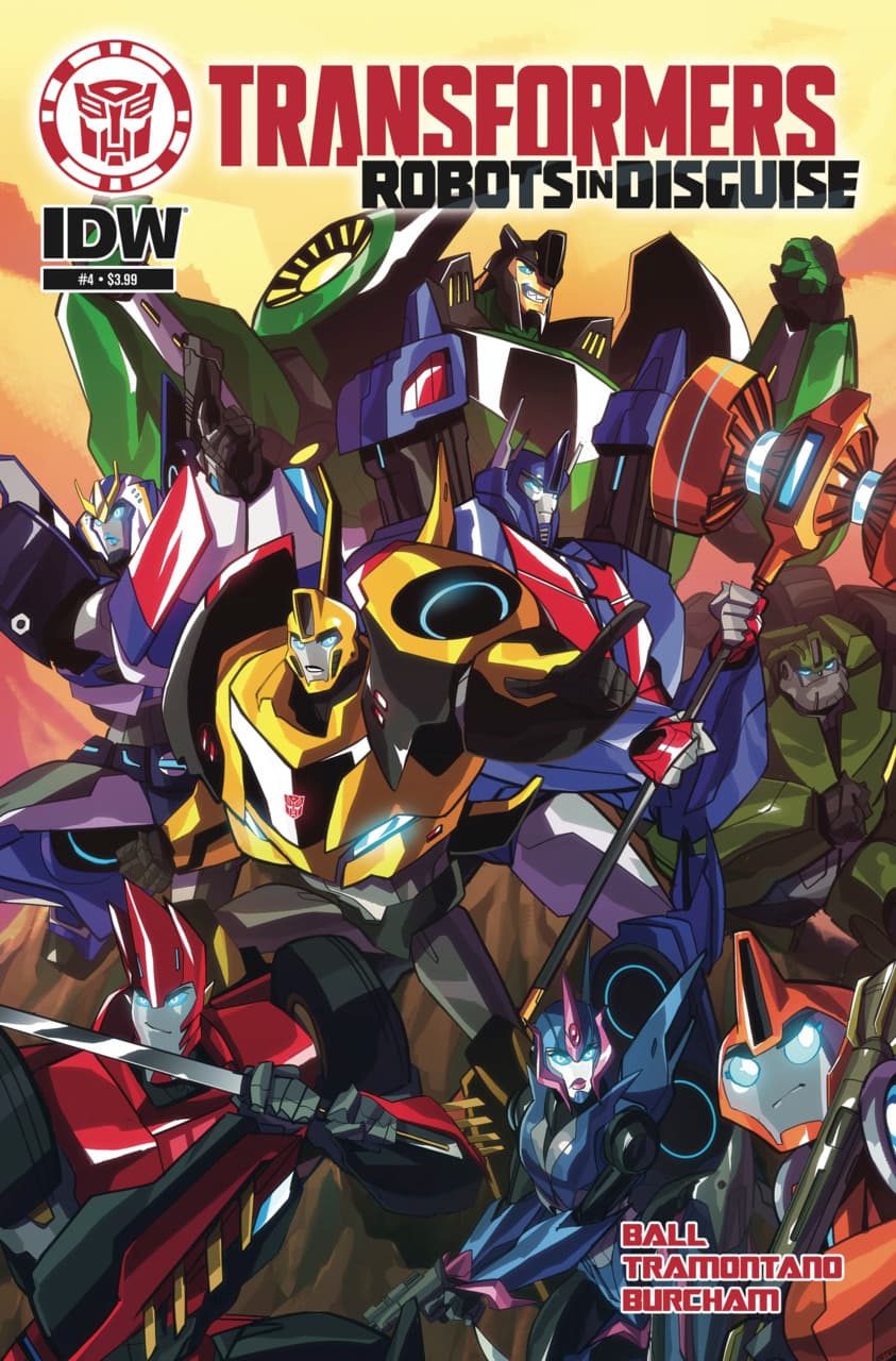 The Transformers: Robots in Disguise [Animated Series] #4 cover