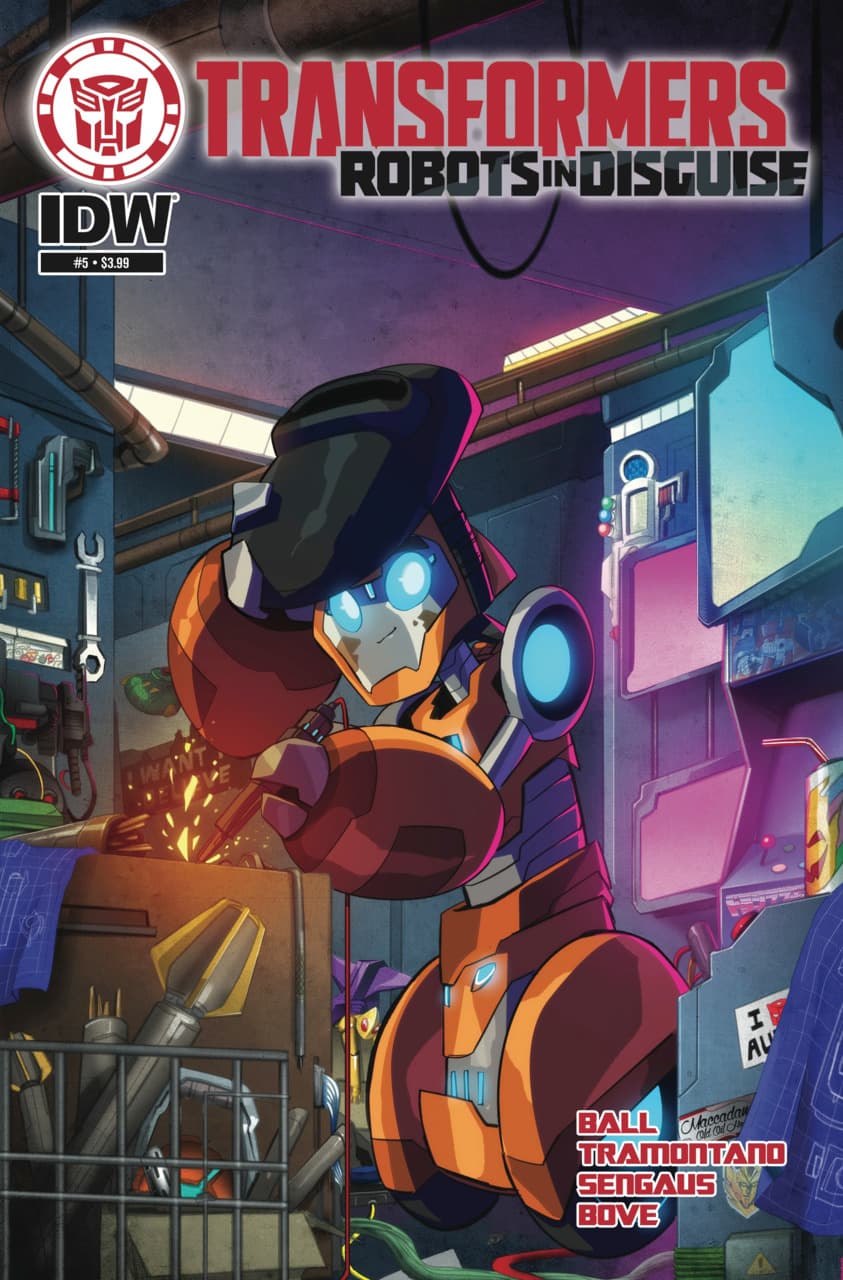 The Transformers: Robots in Disguise [Animated Series] #5 cover