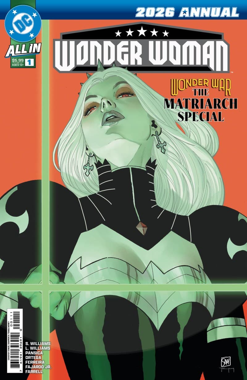 Wonder Woman 2026 Annual: Wonder War – The Matriarch Special #1 cover