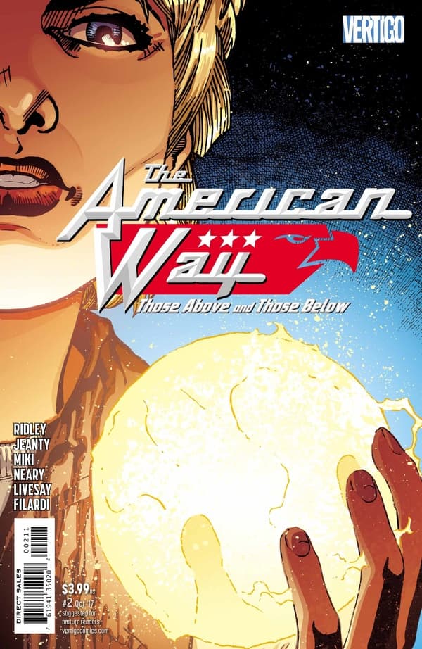 The American Way: Those Above and Those Below #2 cover