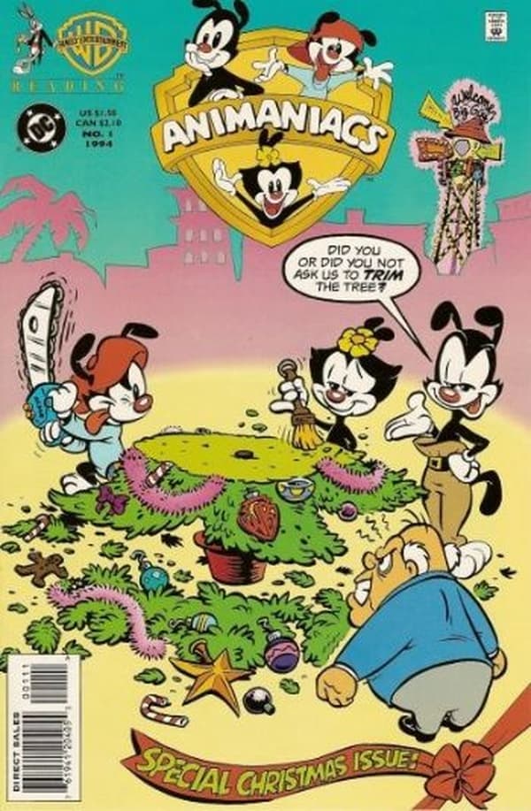 Animaniacs: A Christmas Special cover — © DC Comics