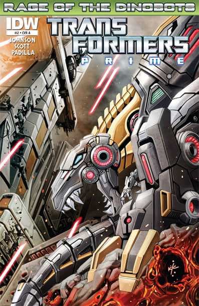 The Transformers Prime: Rage of the Dinobots #2