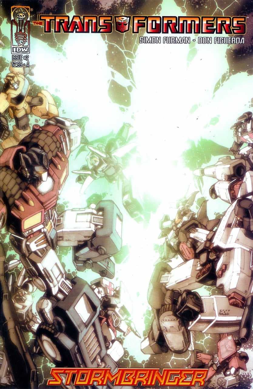 The Transformers: Stormbringer #2 cover