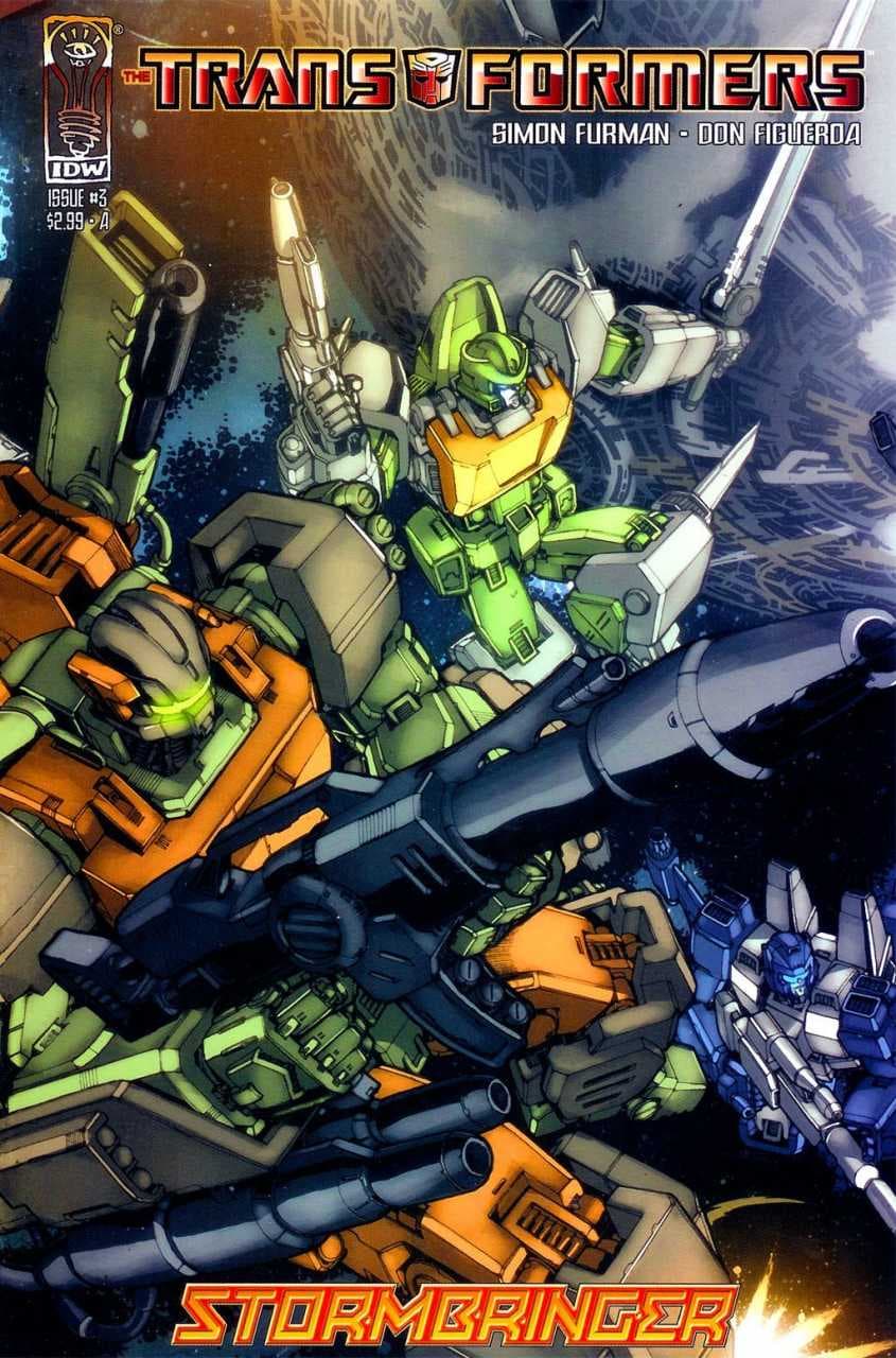 The Transformers: Stormbringer #3 cover