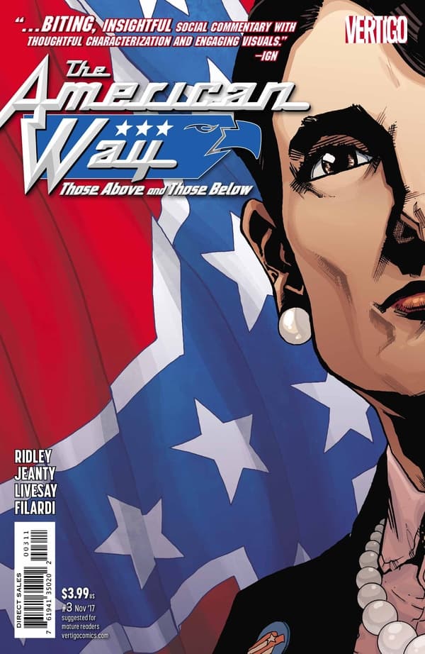 The American Way: Those Above and Those Below #3 cover