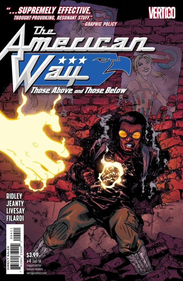 The American Way: Those Above and Those Below #4 cover
