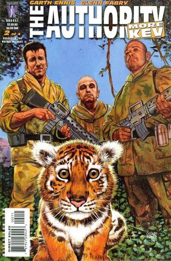 The Authority: More Kev #2 cover