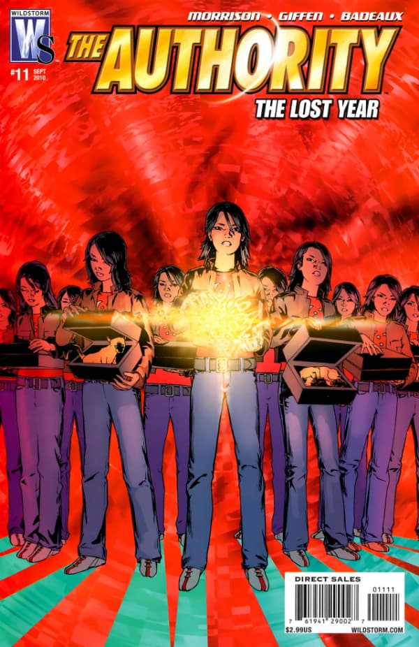 The Authority: The Lost Year #11 cover