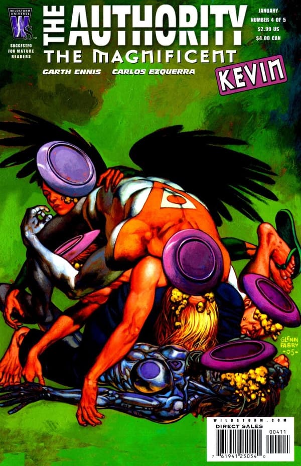 The Authority: The Magnificent Kevin #4
