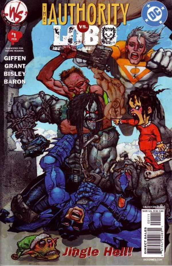 The Authority / Lobo: Jingle Hell #1 cover