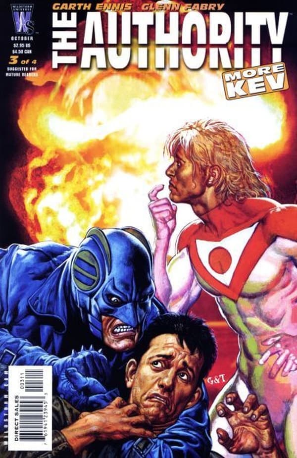 The Authority: More Kev #3 cover