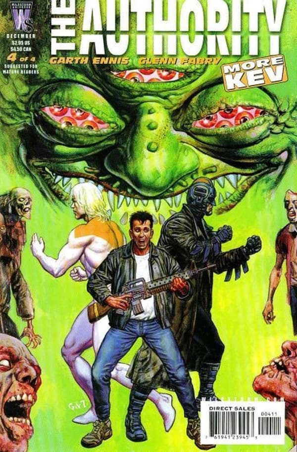 The Authority: More Kev #4 cover