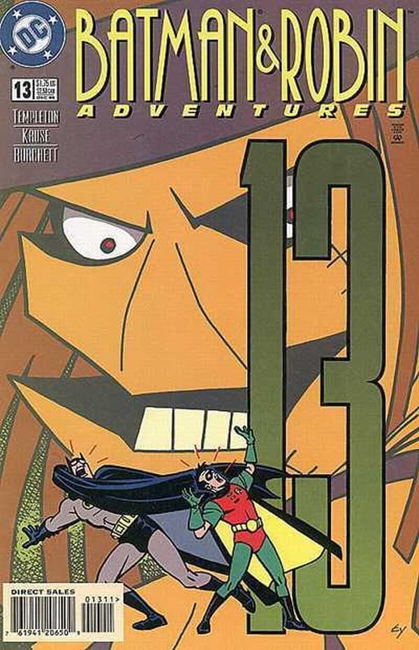 The Batman and Robin Adventures #13 cover
