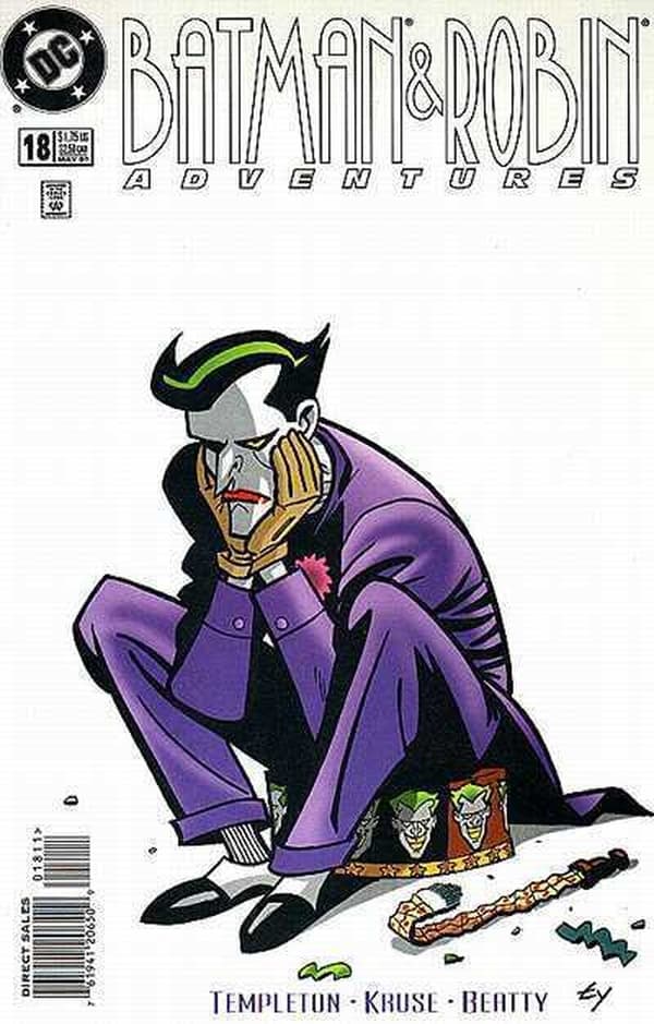 The Batman and Robin Adventures #18 cover