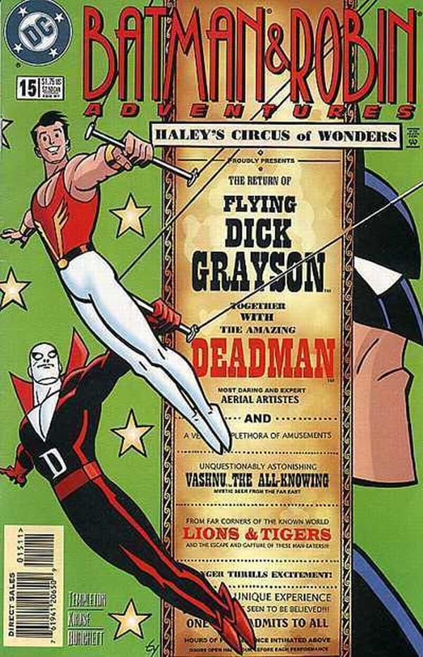 The Batman and Robin Adventures #15 cover