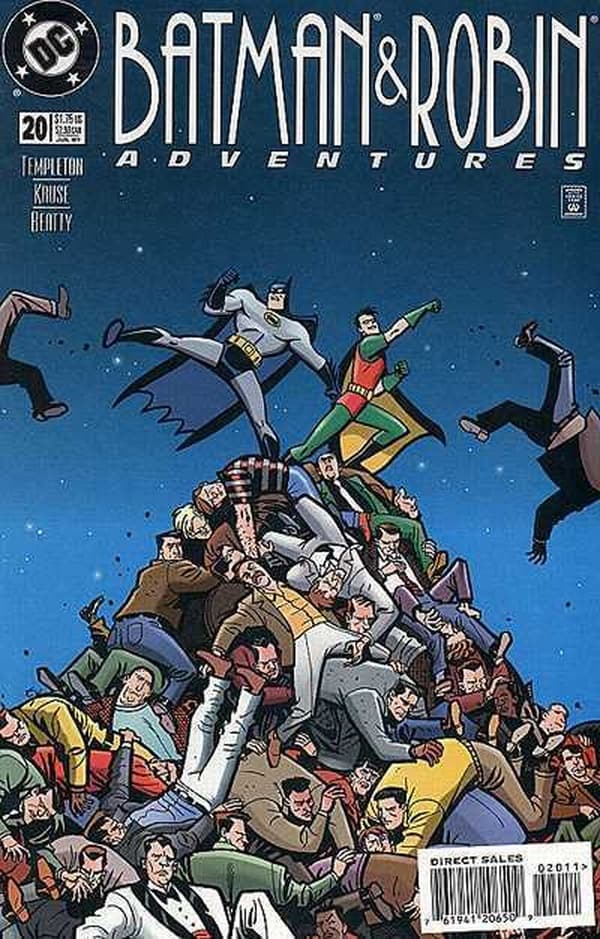 The Batman and Robin Adventures #20 cover