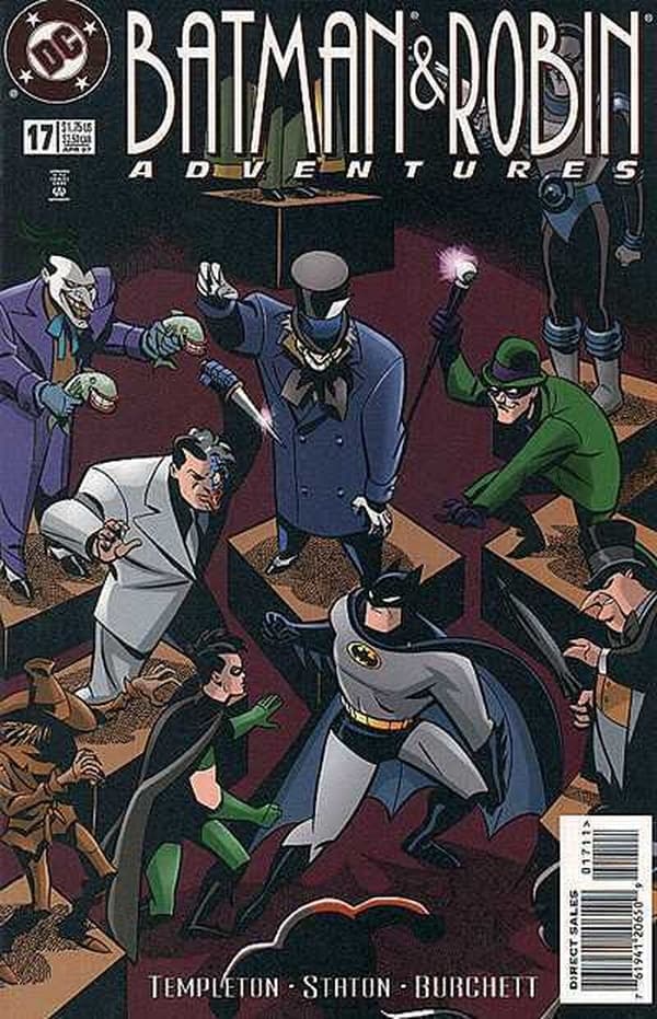 The Batman and Robin Adventures #17 cover