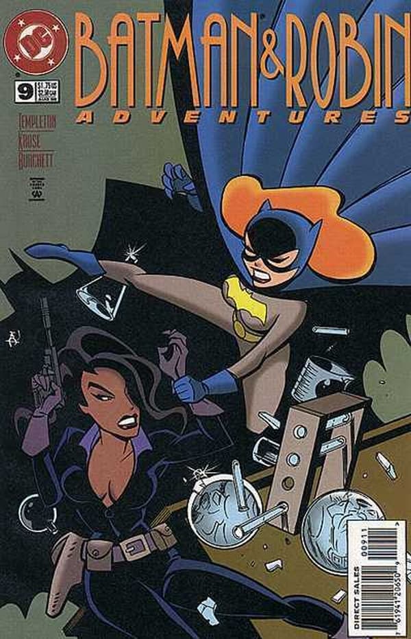 The Batman and Robin Adventures #9 cover