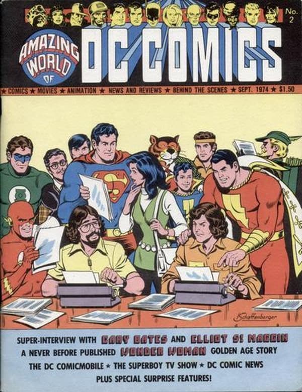 The Amazing World of DC Comics #2 cover
