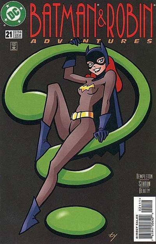 The Batman and Robin Adventures #21 cover