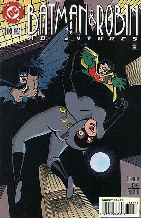 The Batman and Robin Adventures #16 cover