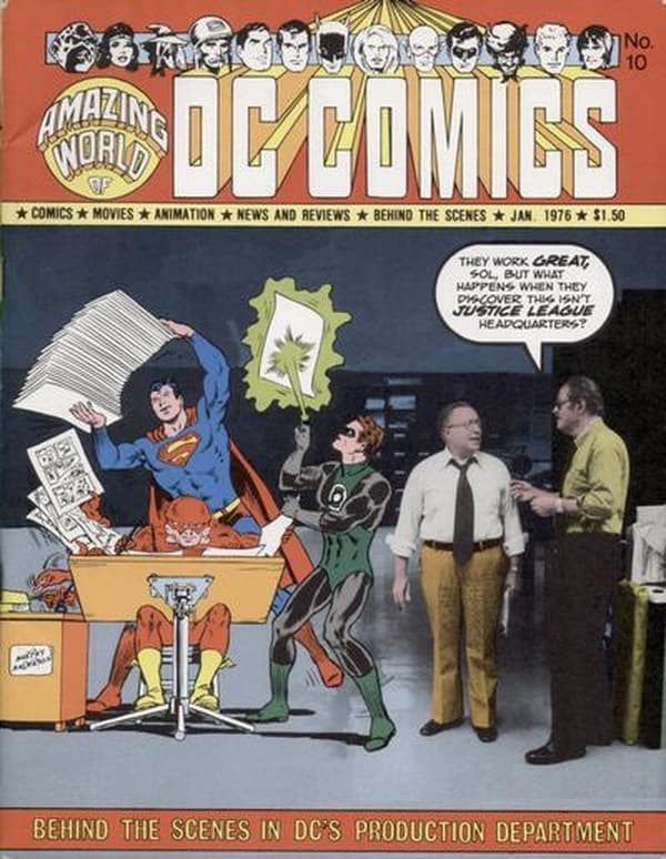 The Amazing World of DC Comics #10 cover