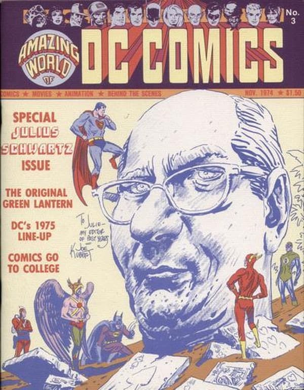 The Amazing World of DC Comics #3 cover