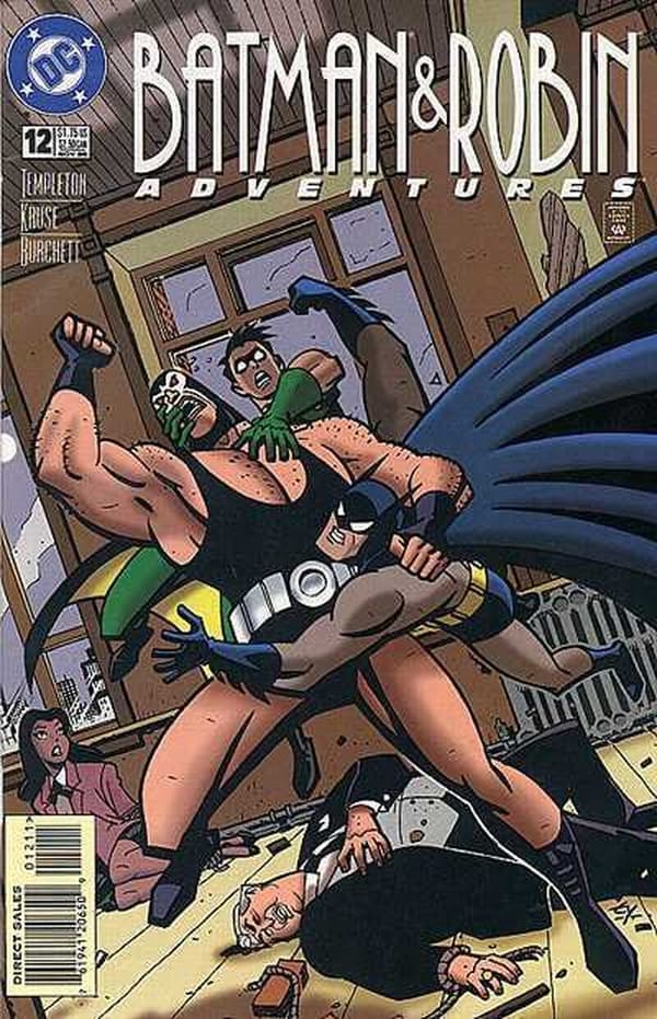 The Batman and Robin Adventures #12 cover