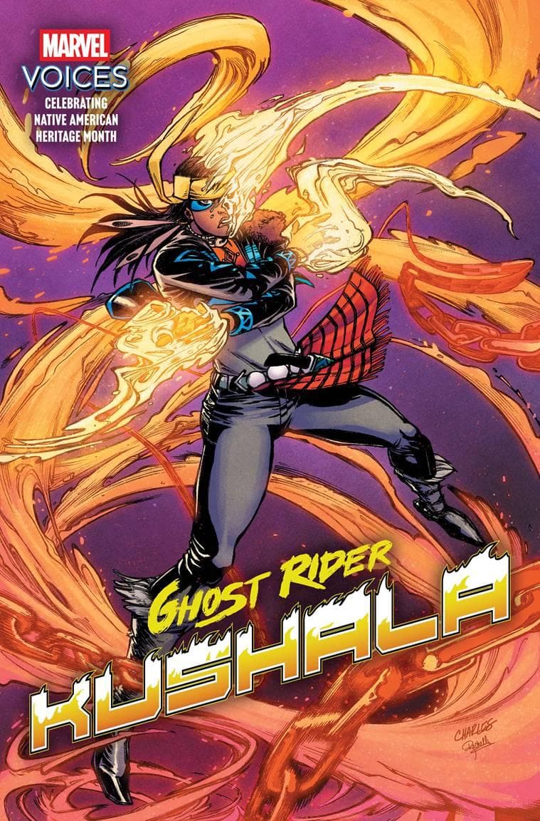 Ghost Rider: Kushala cover — © Marvel Comics