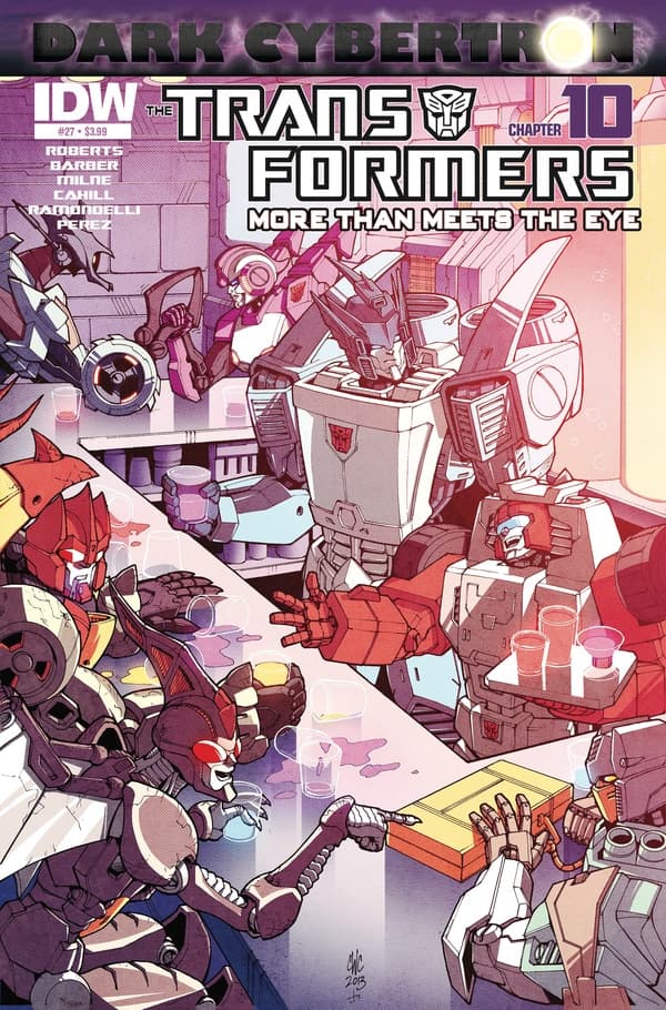 The Transformers: More Than Meets the Eye #27 cover