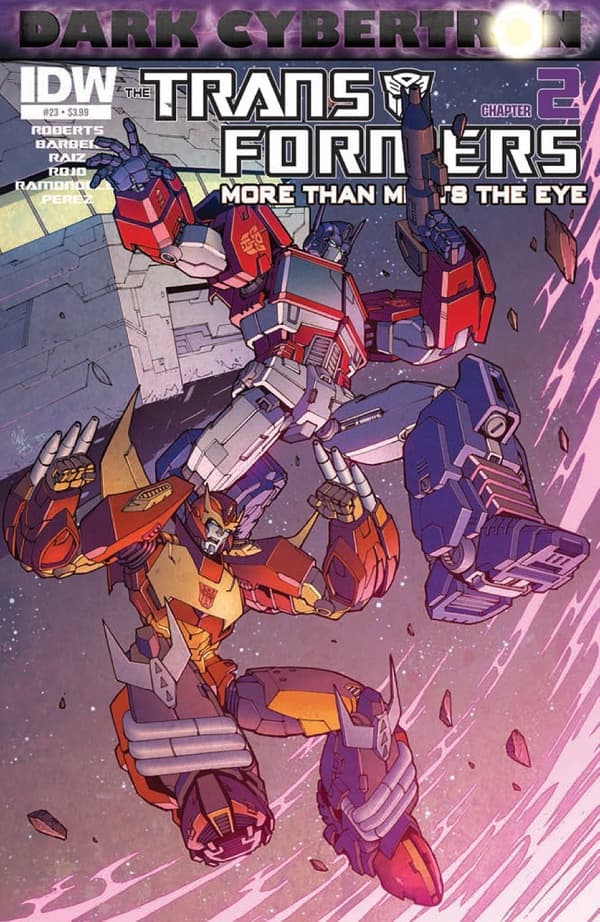 The Transformers: More Than Meets the Eye #23 cover