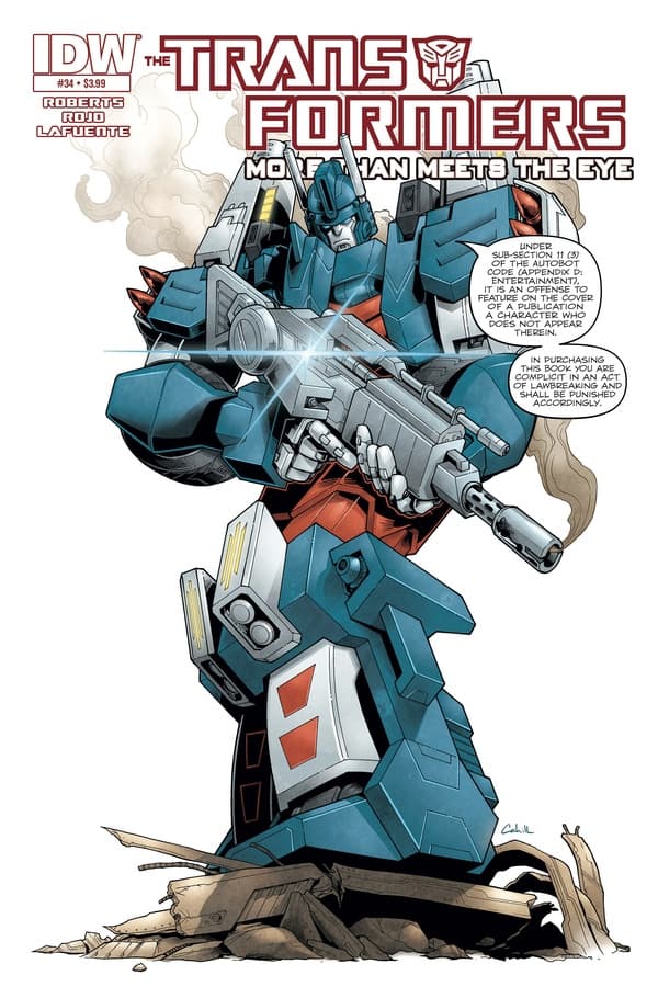 The Transformers: More Than Meets the Eye #34 cover