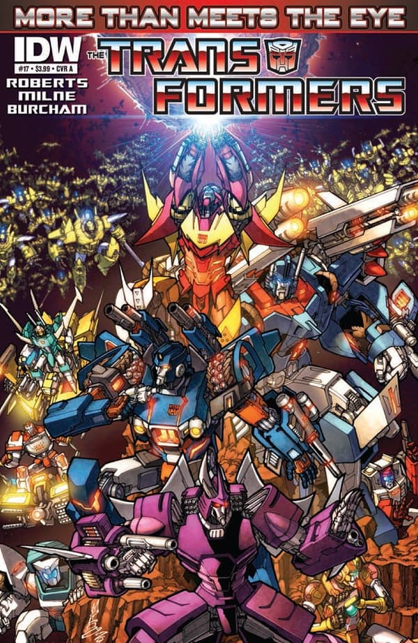 The Transformers: More Than Meets the Eye #17 cover