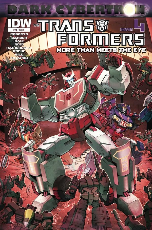 The Transformers: More Than Meets the Eye #24 cover