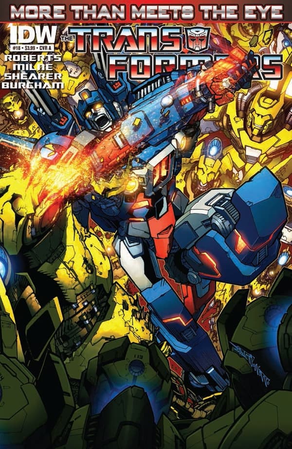 The Transformers: More Than Meets the Eye #18 cover