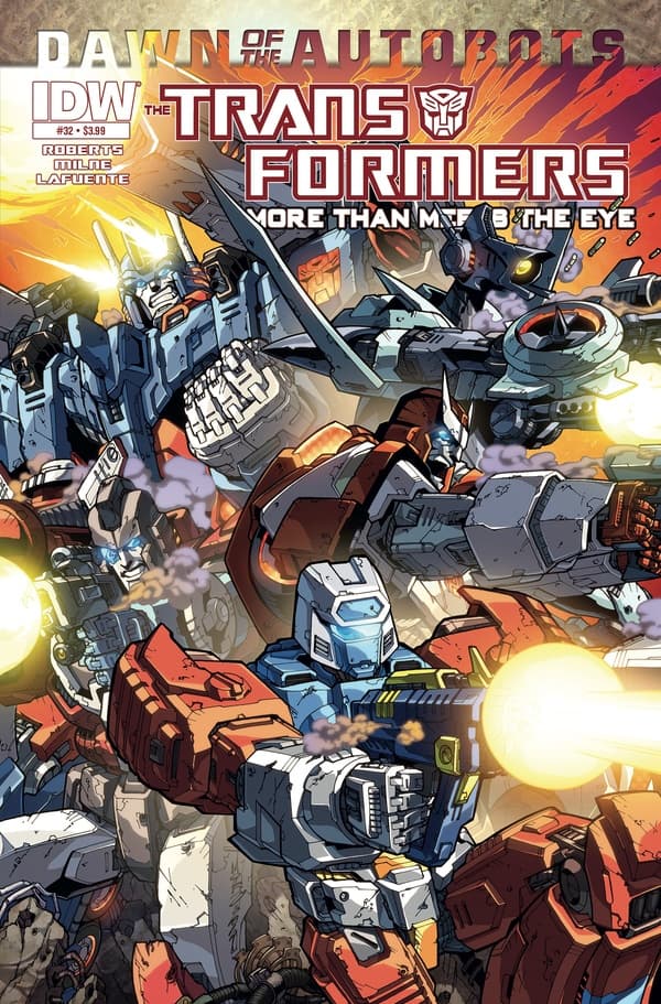 The Transformers: More Than Meets the Eye #32 cover