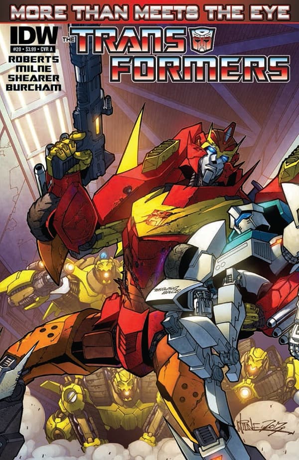 The Transformers: More Than Meets the Eye #20 cover