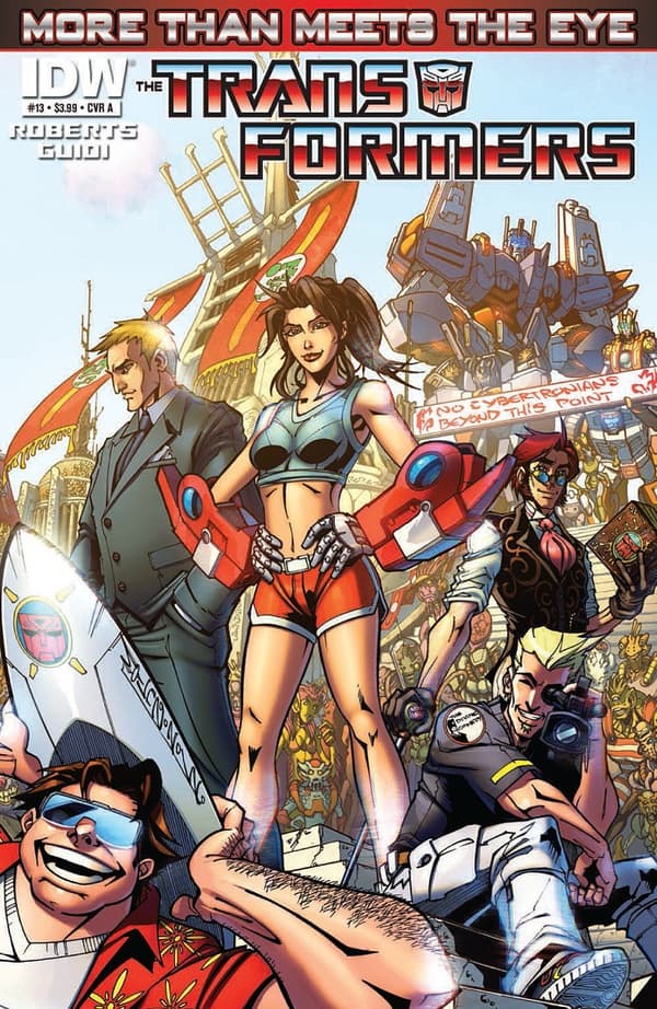 The Transformers: More Than Meets the Eye #13 cover