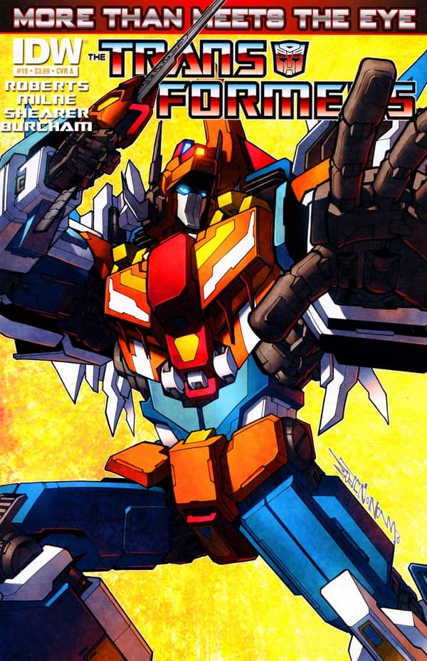 The Transformers: More Than Meets the Eye #19 cover