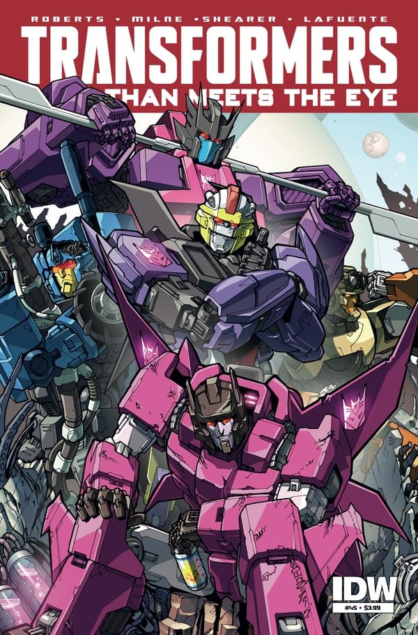 The Transformers: More Than Meets the Eye #45 cover