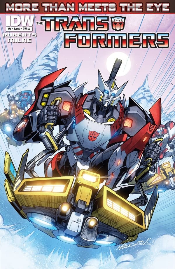 The Transformers: More Than Meets the Eye #4 cover
