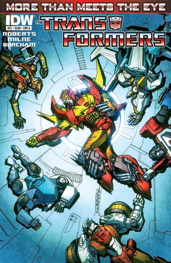 The Transformers: More Than Meets the Eye #21 cover
