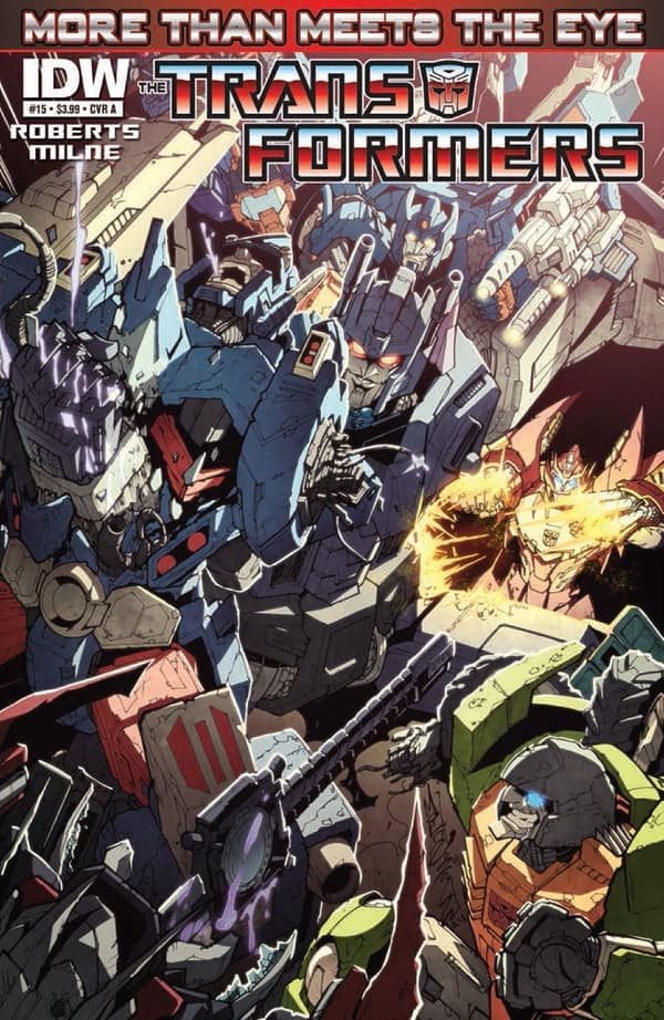 The Transformers: More Than Meets the Eye #15 cover